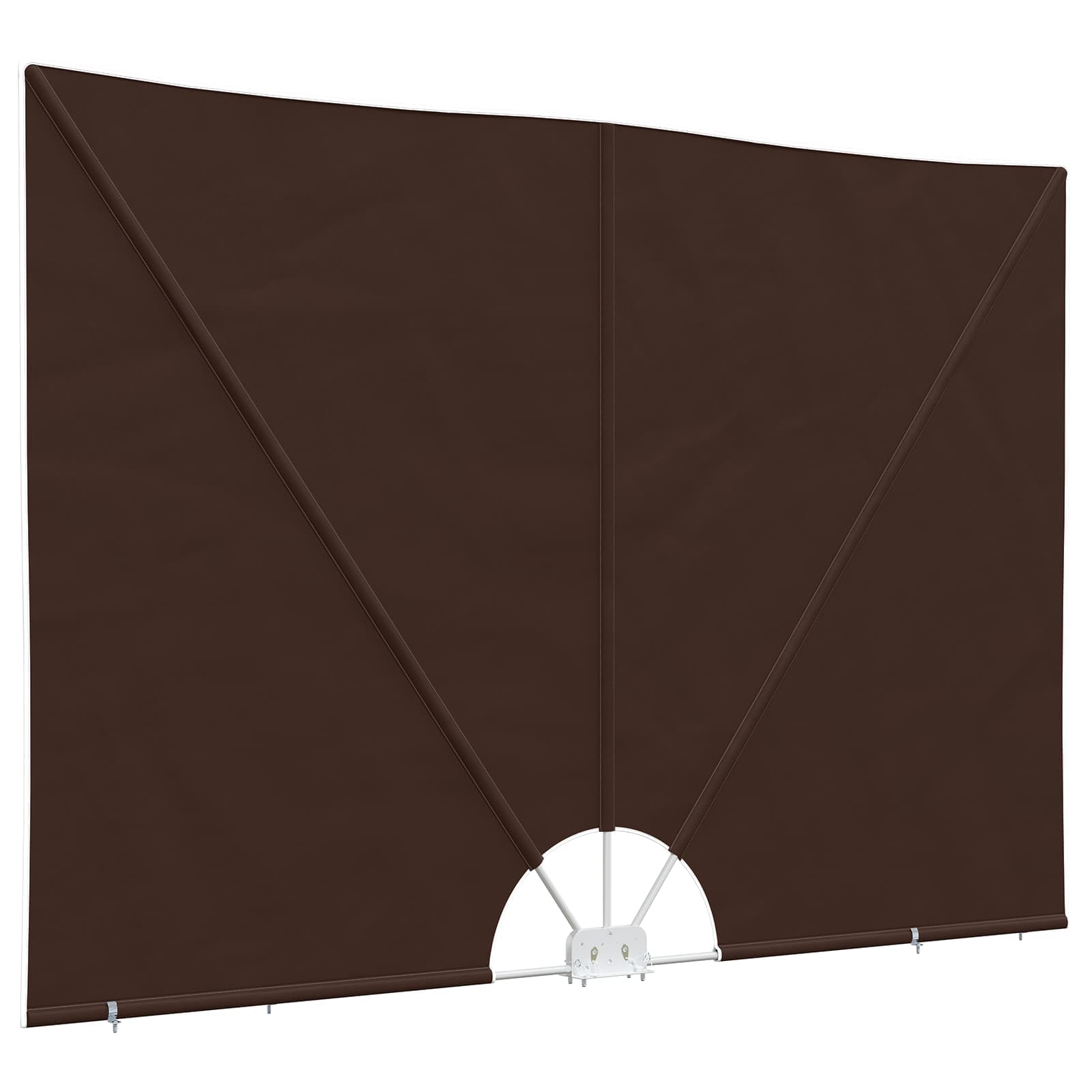 Balkon Afskærmning 240 X 160 Cm Polyester Rektangulær - Hovedbillede