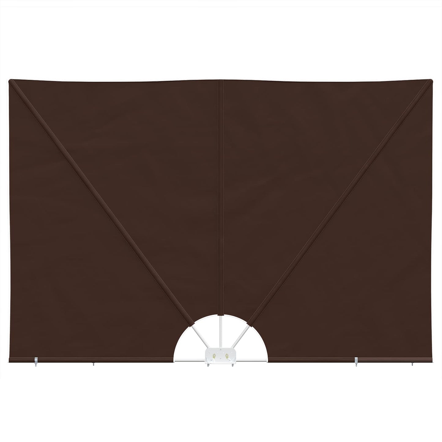 Balkon Afskærmning 240 X 160 Cm Polyester Rektangulær - Billede 2