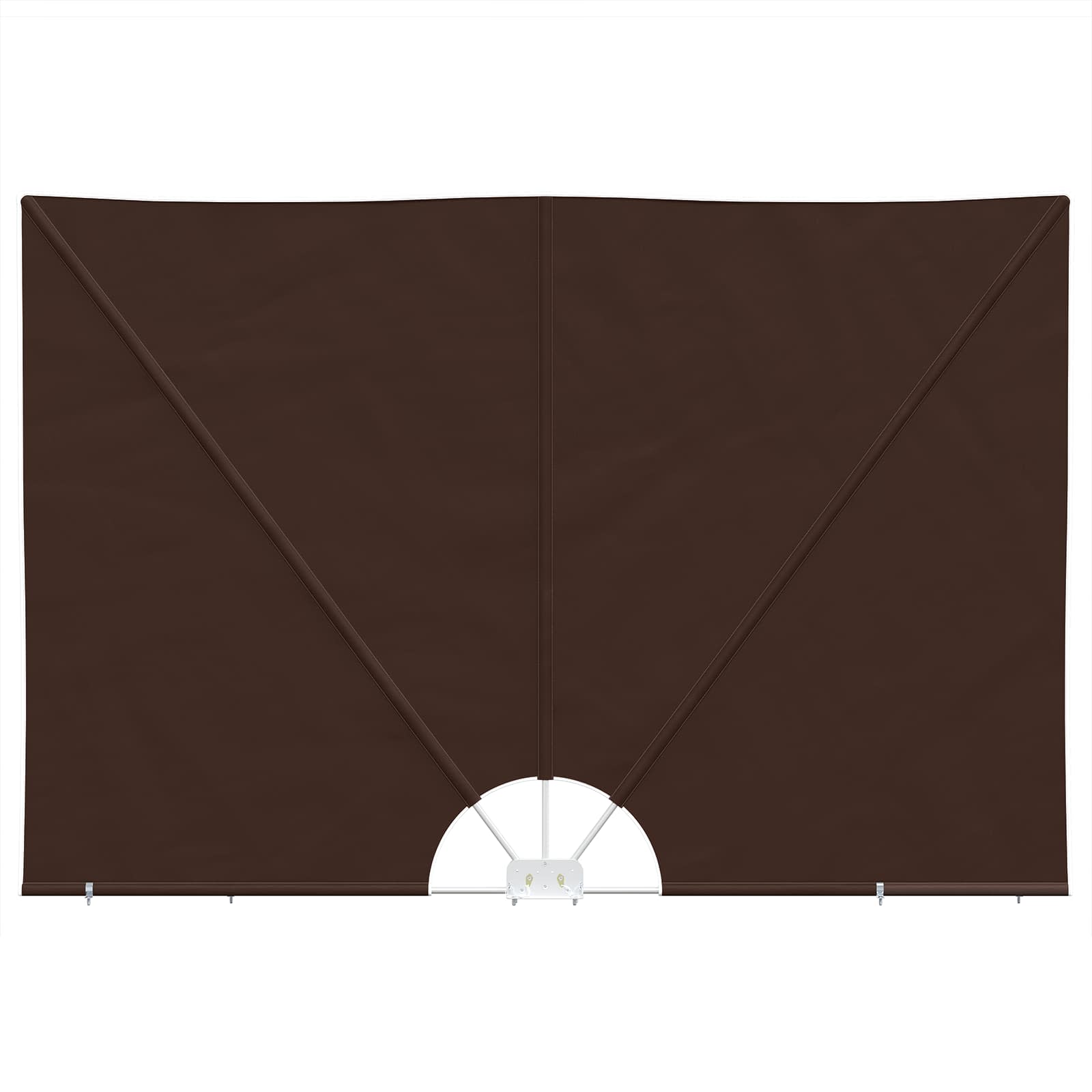 Balkon Afskærmning 240 X 160 Cm Polyester Rektangulær - Billede 2
