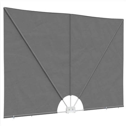 Balkon Afskærmning 240 X 160 Cm Polyester Rektangulær - Variant 42037150