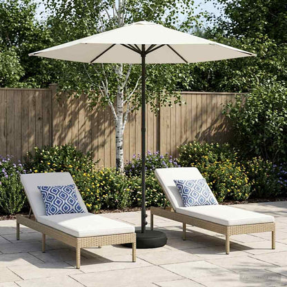 Haveparasol 230 X 230 Cm Polyester Rektangulær - Hovedbillede