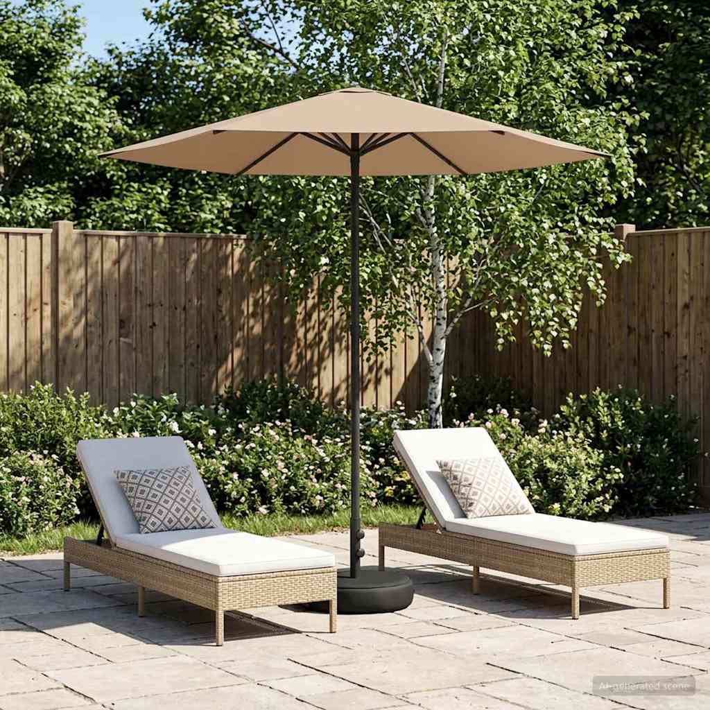 Haveparasol 230 X 230 Cm Polyester Rektangulær - Variant 42036214