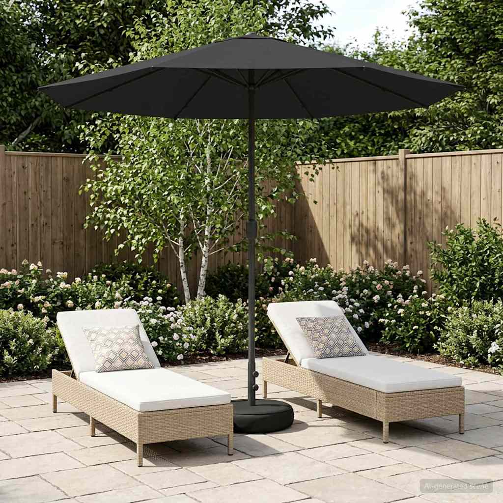 Haveparasol 230 X 230 Cm Polyester Rektangulær - Variant 42036215