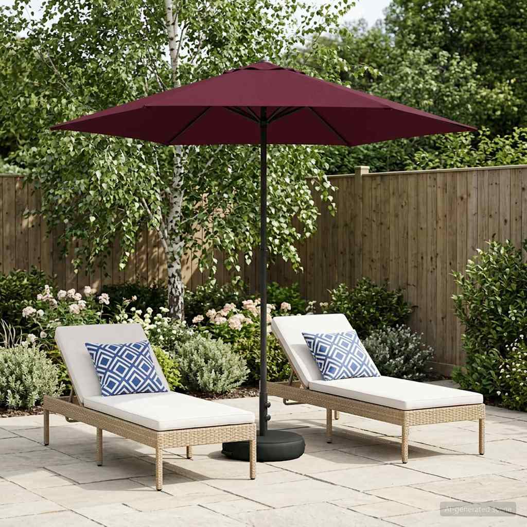 Haveparasol 230 X 230 Cm Polyester Rektangulær - Variant 42036217