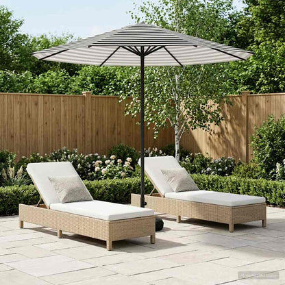 Haveparasol 230 X 230 Cm Polyester Rektangulær - Variant 42036220