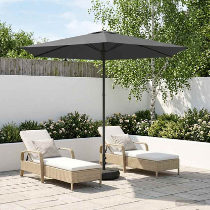 Haveparasol 230 X 230 Cm Polyester Rektangulær - Variant 42036224