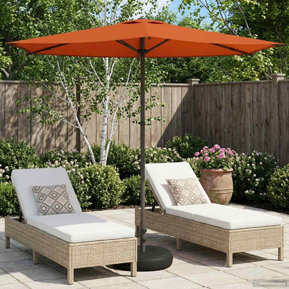 Haveparasol 230 X 230 Cm Polyester Rektangulær - Variant 42036225