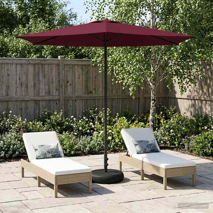 Haveparasol 230 X 230 Cm Polyester Rektangulær - Variant 42036226