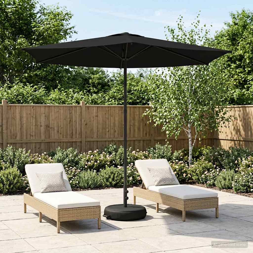 Haveparasol 230 X 230 Cm Polyester Rektangulær - Variant 42036227