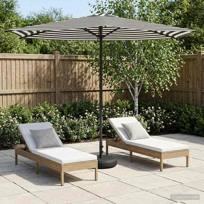 Haveparasol 230 X 230 Cm Polyester Rektangulær - Variant 42036229