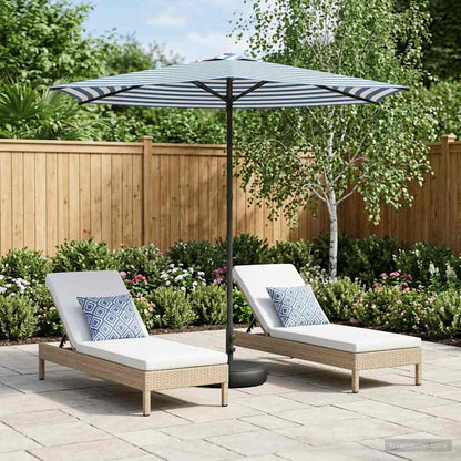 Haveparasol 230 X 230 Cm Polyester Rektangulær - Variant 42036230