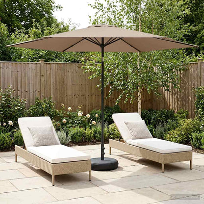 Haveparasol 230 X 230 Cm Polyester Rektangulær - Variant 42036232