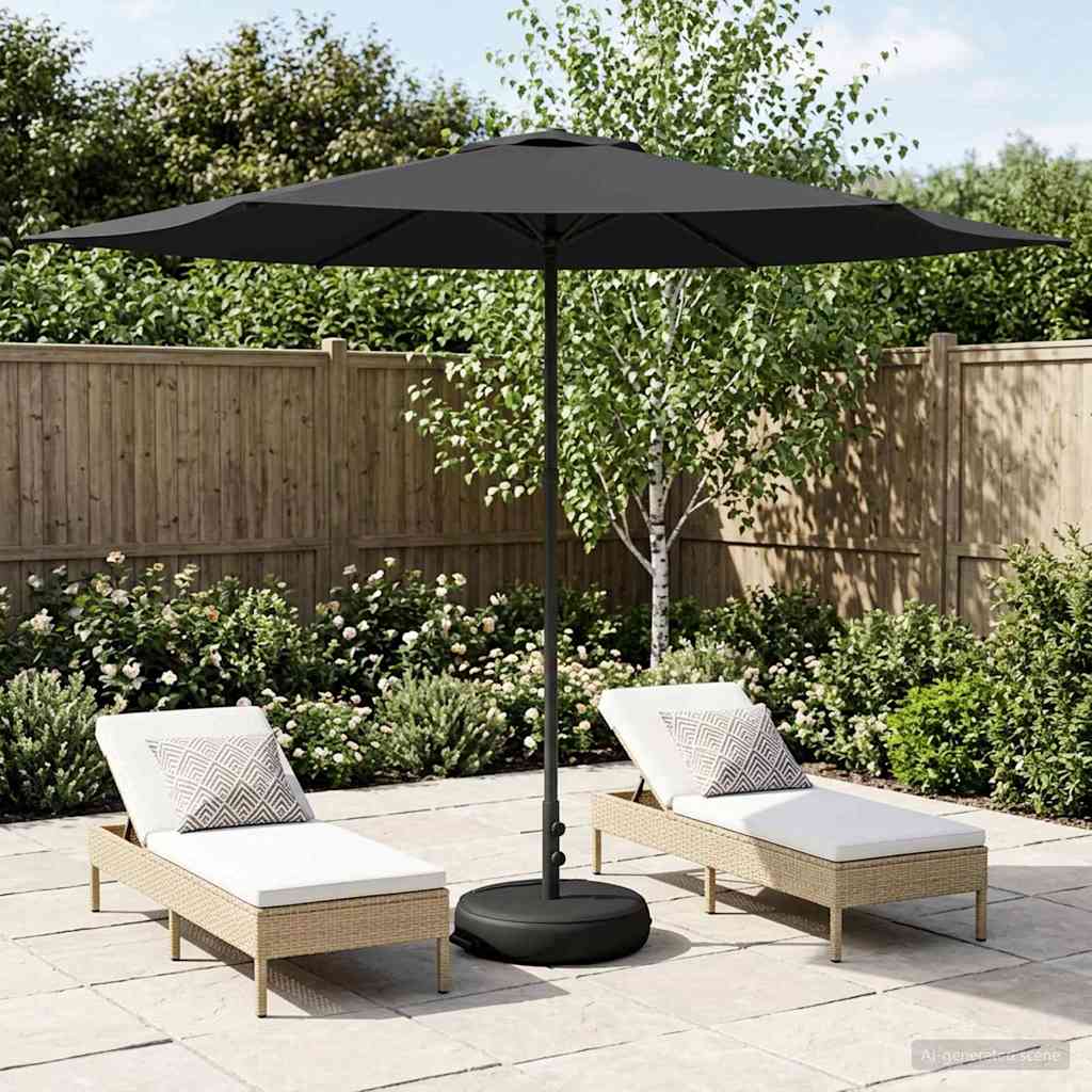 Haveparasol 230 X 230 Cm Polyester Rektangulær - Variant 42036233