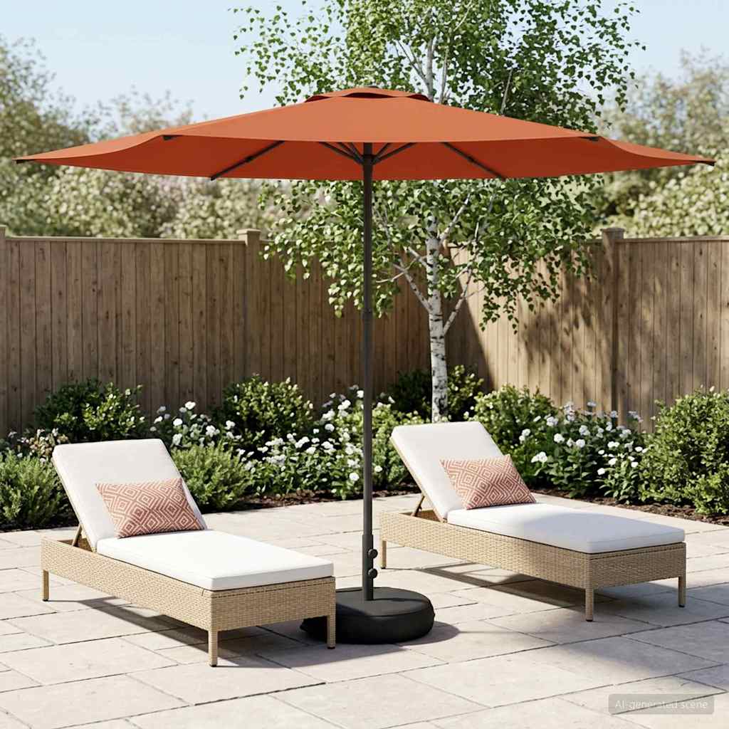 Haveparasol 230 X 230 Cm Polyester Rektangulær - Variant 42036234