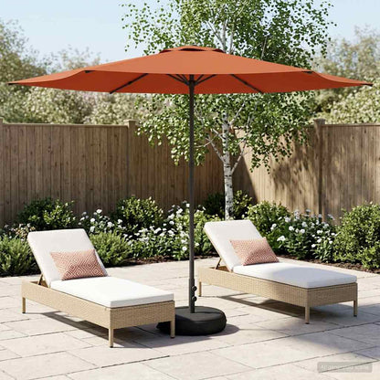 Haveparasol 230 X 230 Cm Polyester Rektangulær - Variant 42036234