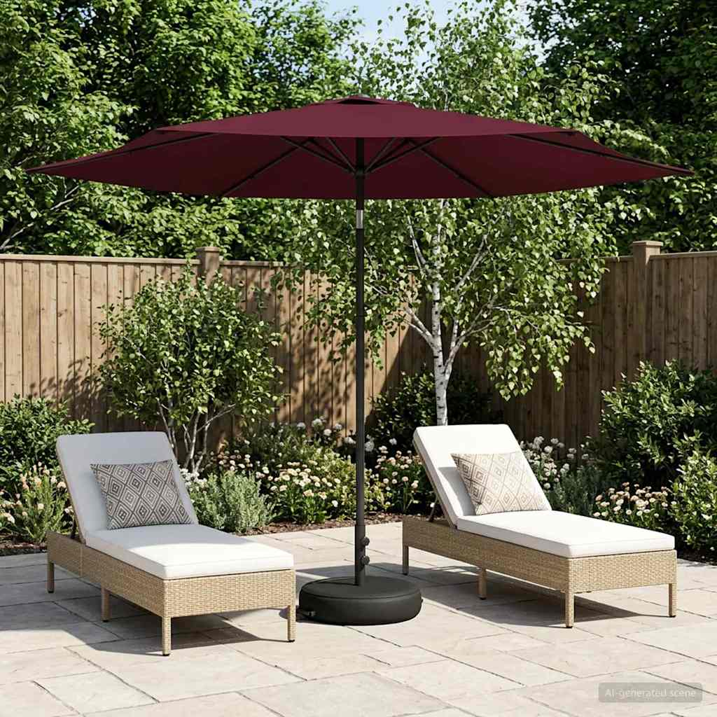 Haveparasol 230 X 230 Cm Polyester Rektangulær - Variant 42036235