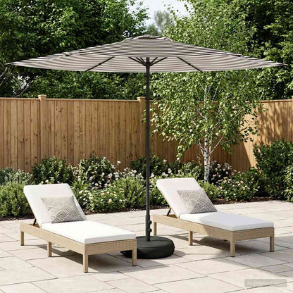 Haveparasol 230 X 230 Cm Polyester Rektangulær - Variant 42036238