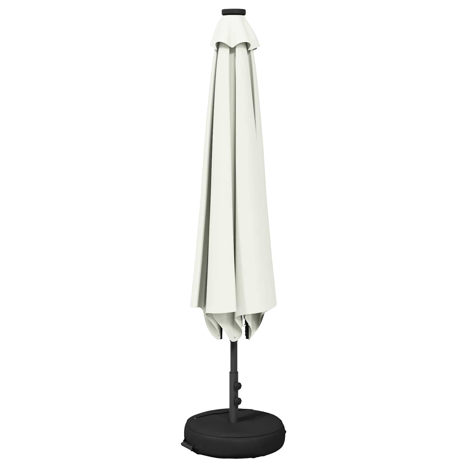 Haveparasol Med Led Lys Og Fod 200 X 300 Cm Polyester - Billede 3