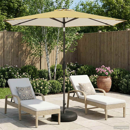 Haveparasol Med Led Lys Og Fod 200 X 300 Cm Polyester - Variant 42036264