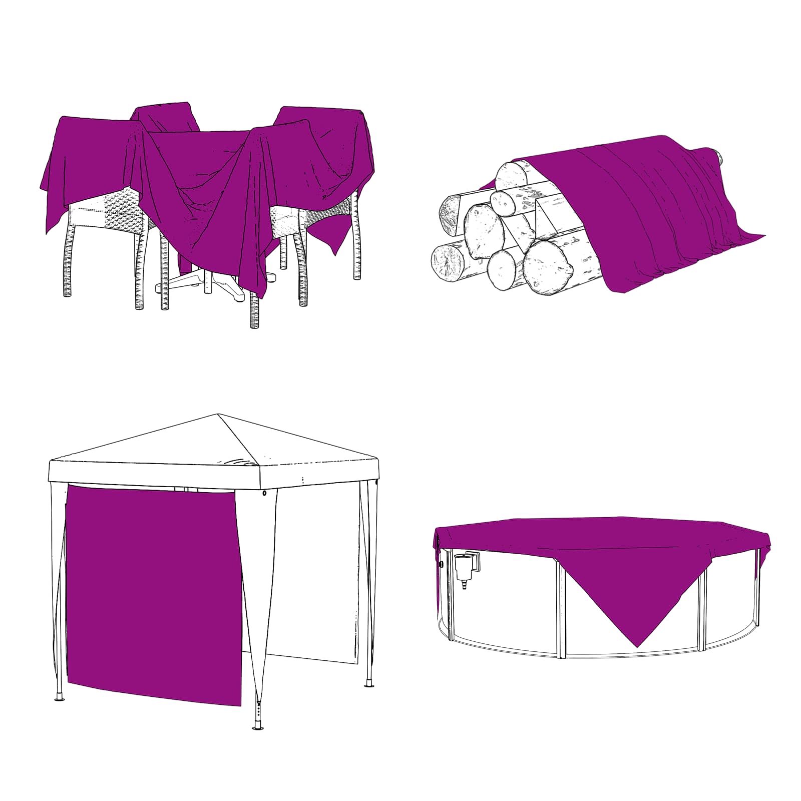 Planteovertræk 6 X 12 M Pe - Billede 9