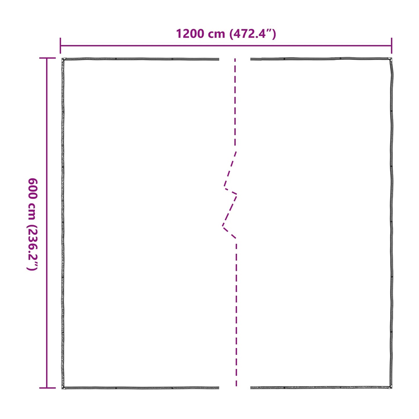 Planteovertræk 6 X 12 M Pe - Billede 10
