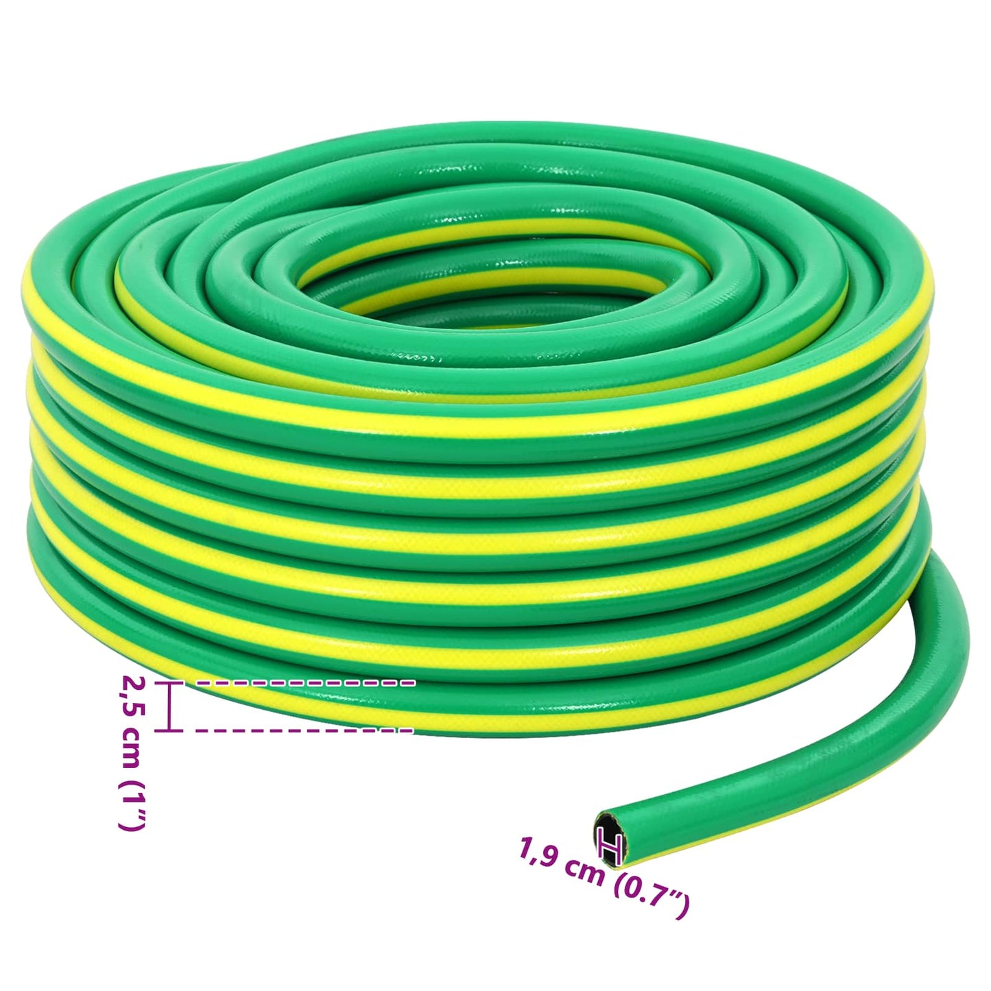 Have Slange 5-lags Og Gul 3 / 4'' 50 M Pvc - Billede 6