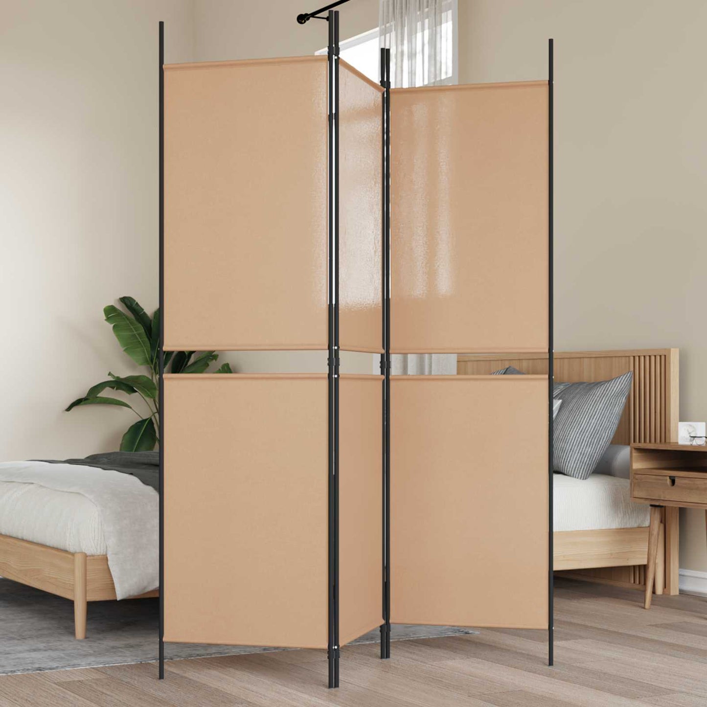 3-panel Rumdeler Stof - Hovedbillede