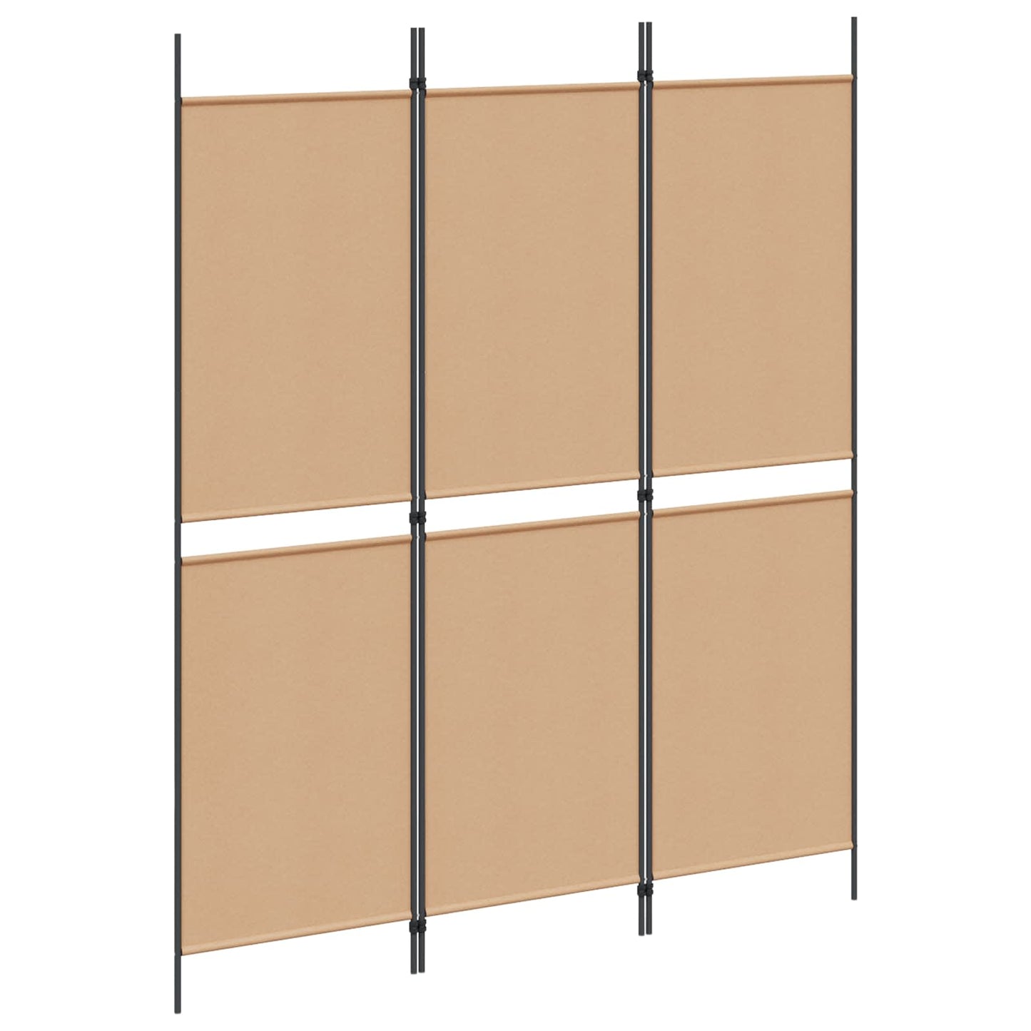 3-panel Rumdeler Stof - Billede 2