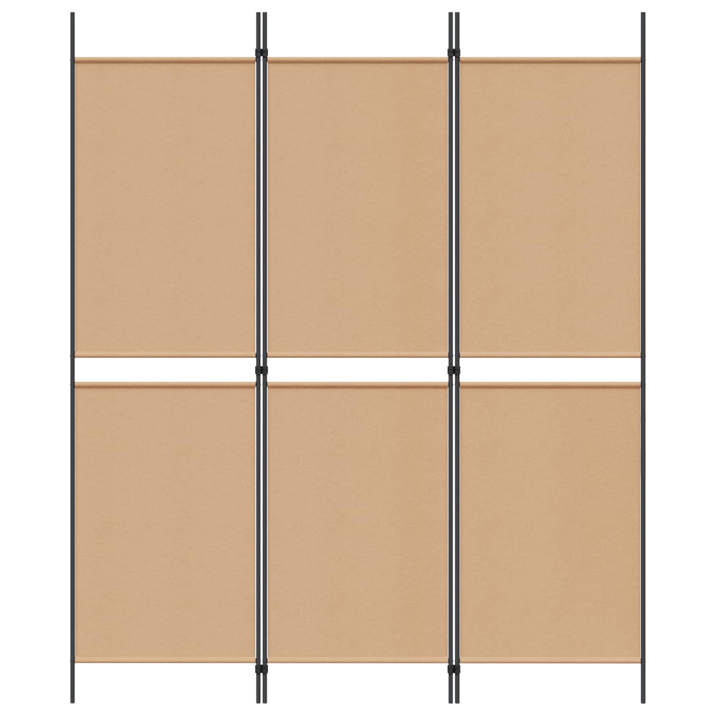 3-panel Rumdeler Stof - Billede 4