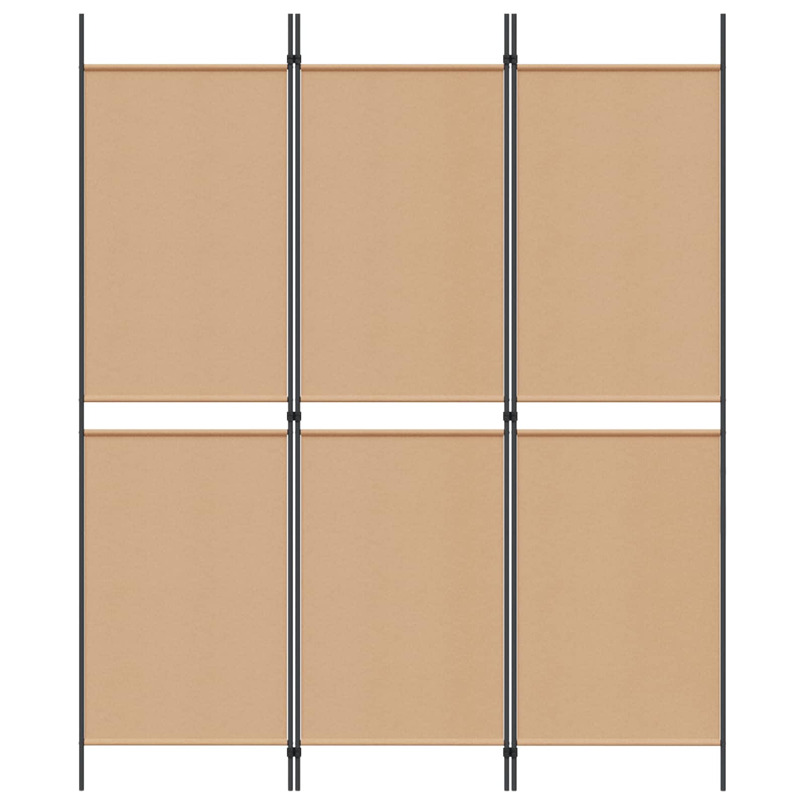 3-panel Rumdeler Stof - Billede 4