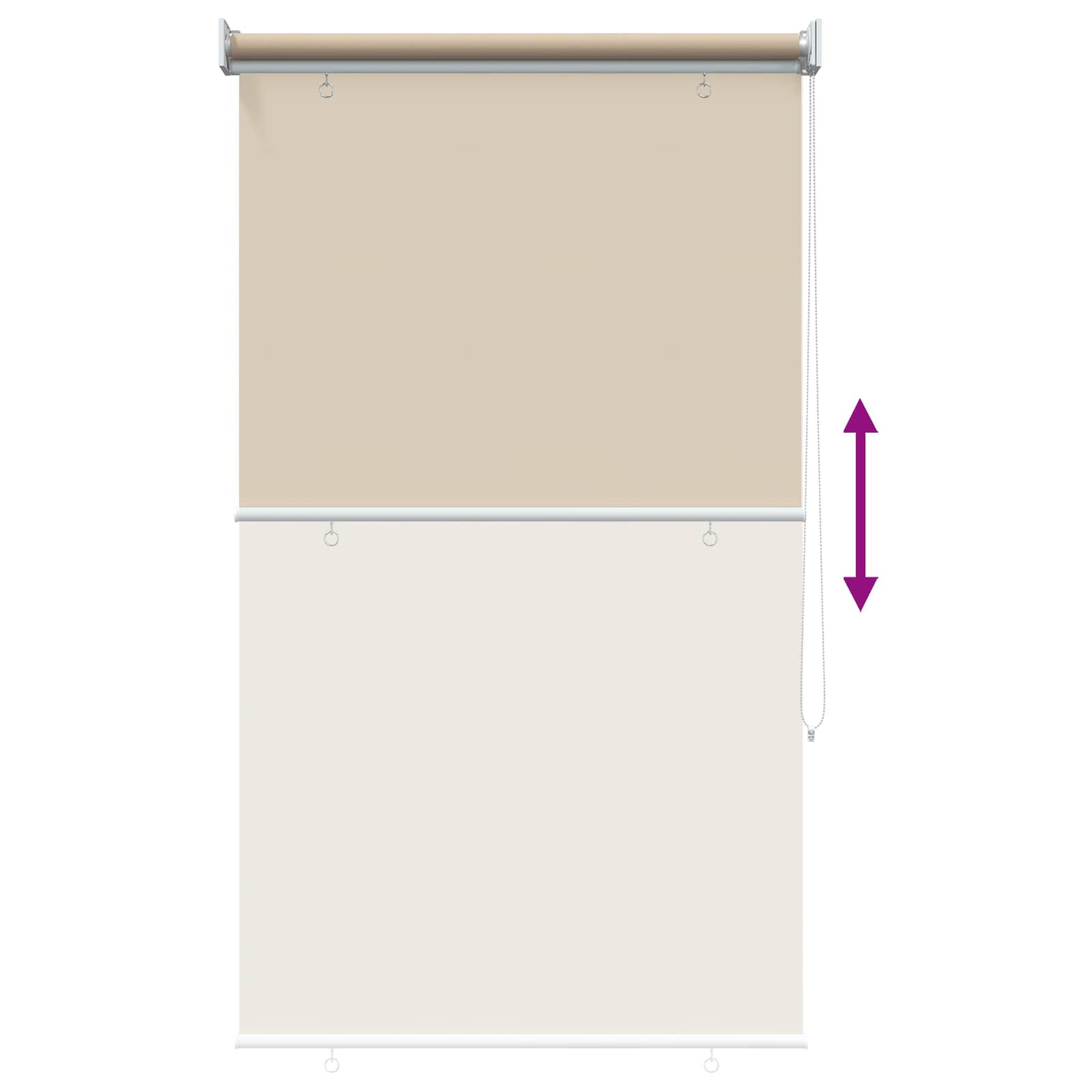 Udeterrasse Rullegardin Uv Beskyttelse Polyester - Billede 8