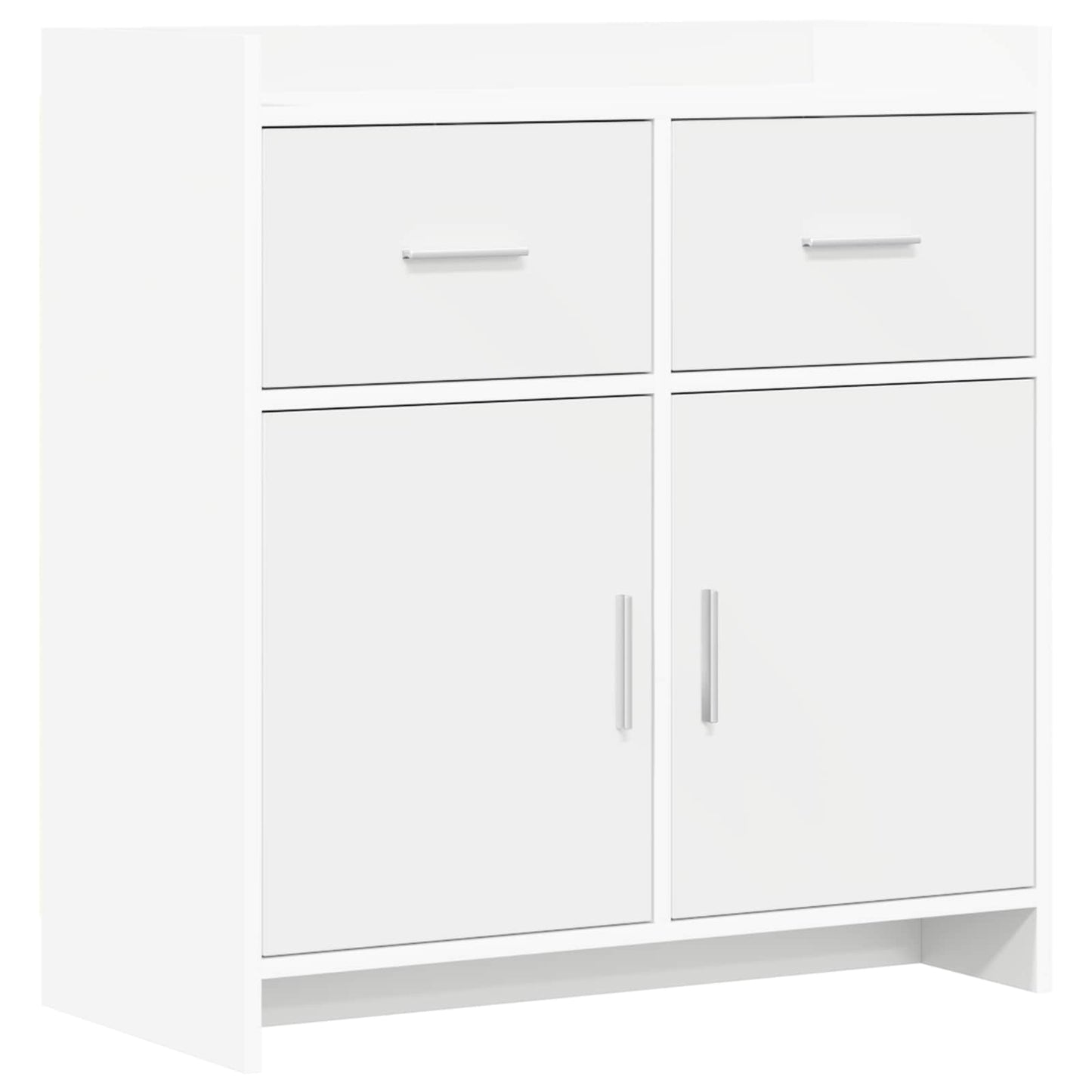 Sideboard 75 X 36 X 80 Cm Konstrueret Træ - Hovedbillede