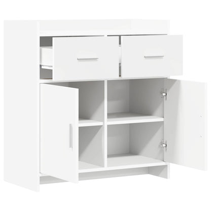 Sideboard 75 X 36 X 80 Cm Konstrueret Træ - Billede 3