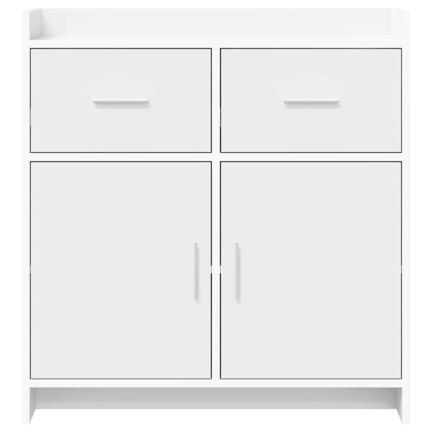 Sideboard 75 X 36 X 80 Cm Konstrueret Træ - Billede 4