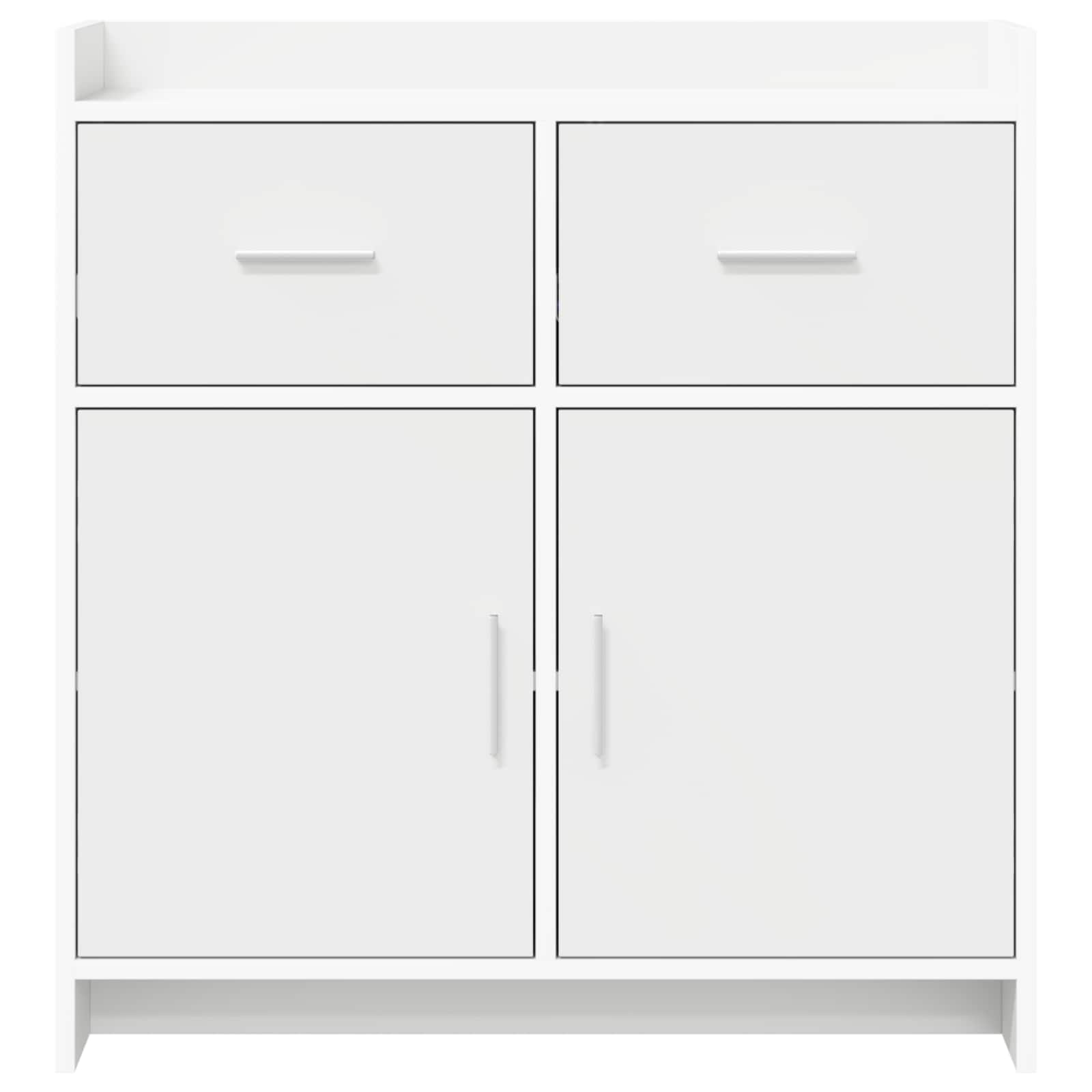 Sideboard 75 X 36 X 80 Cm Konstrueret Træ - Billede 4