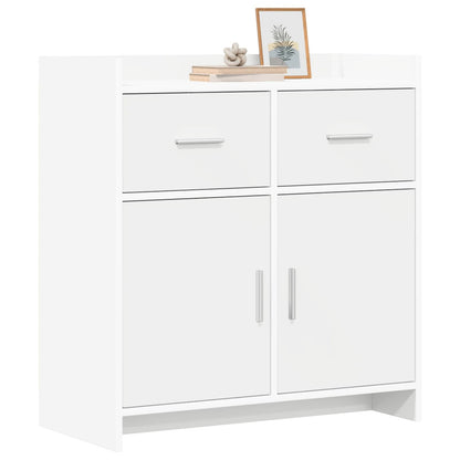 Sideboard 75 X 36 X 80 Cm Konstrueret Træ - Billede 2