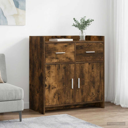Sideboard 75 X 36 X 80 Cm Konstrueret Træ - Variant 8011119