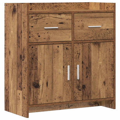 Sideboard 75 X 36 X 80 Cm Konstrueret Træ - Variant 8011121