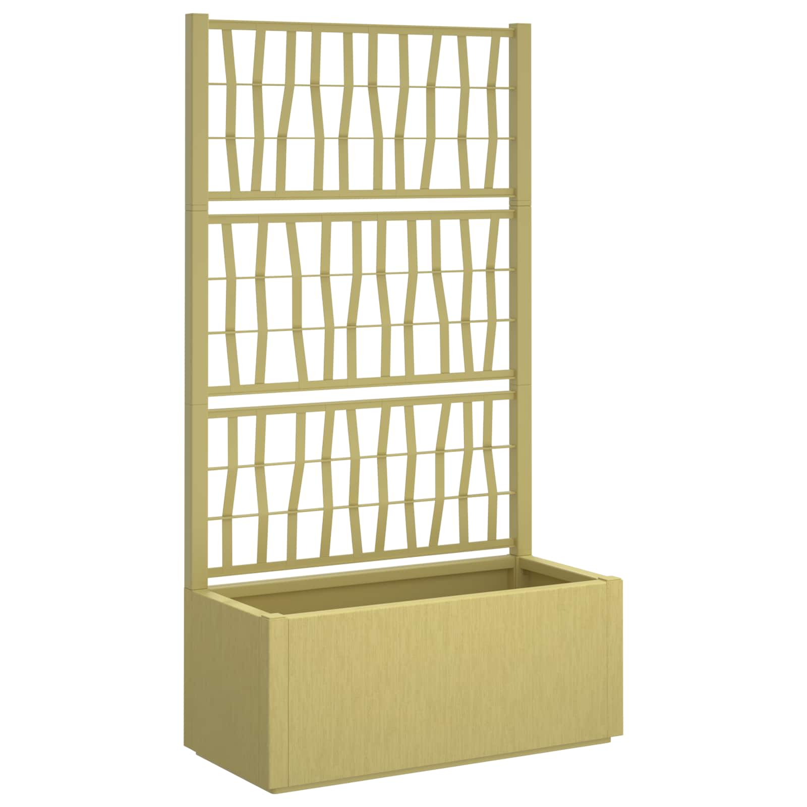 Havekrukke Med Trellis 80 X 36 X 140 Cm Pp - Billede 2