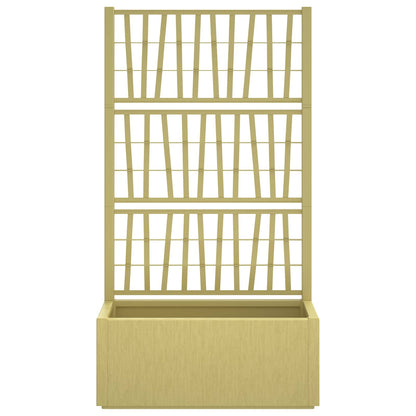 Havekrukke Med Trellis 80 X 36 X 140 Cm Pp - Billede 3