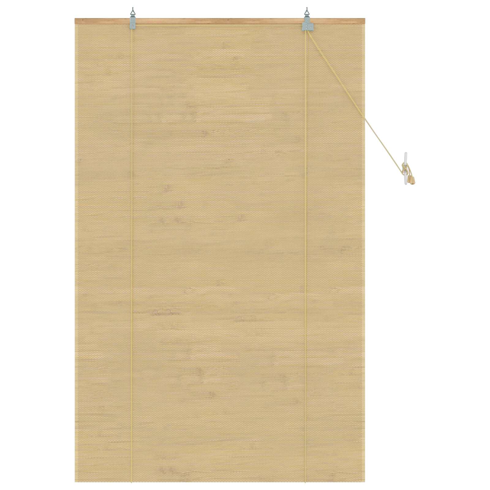 Rullegardin Naturfarvet 100 X 160 Cm Bambus - Billede 3