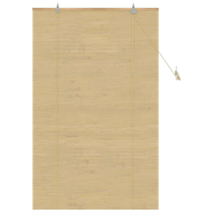 Rullegardin Naturfarvet 100 X 160 Cm Bambus - Billede 3