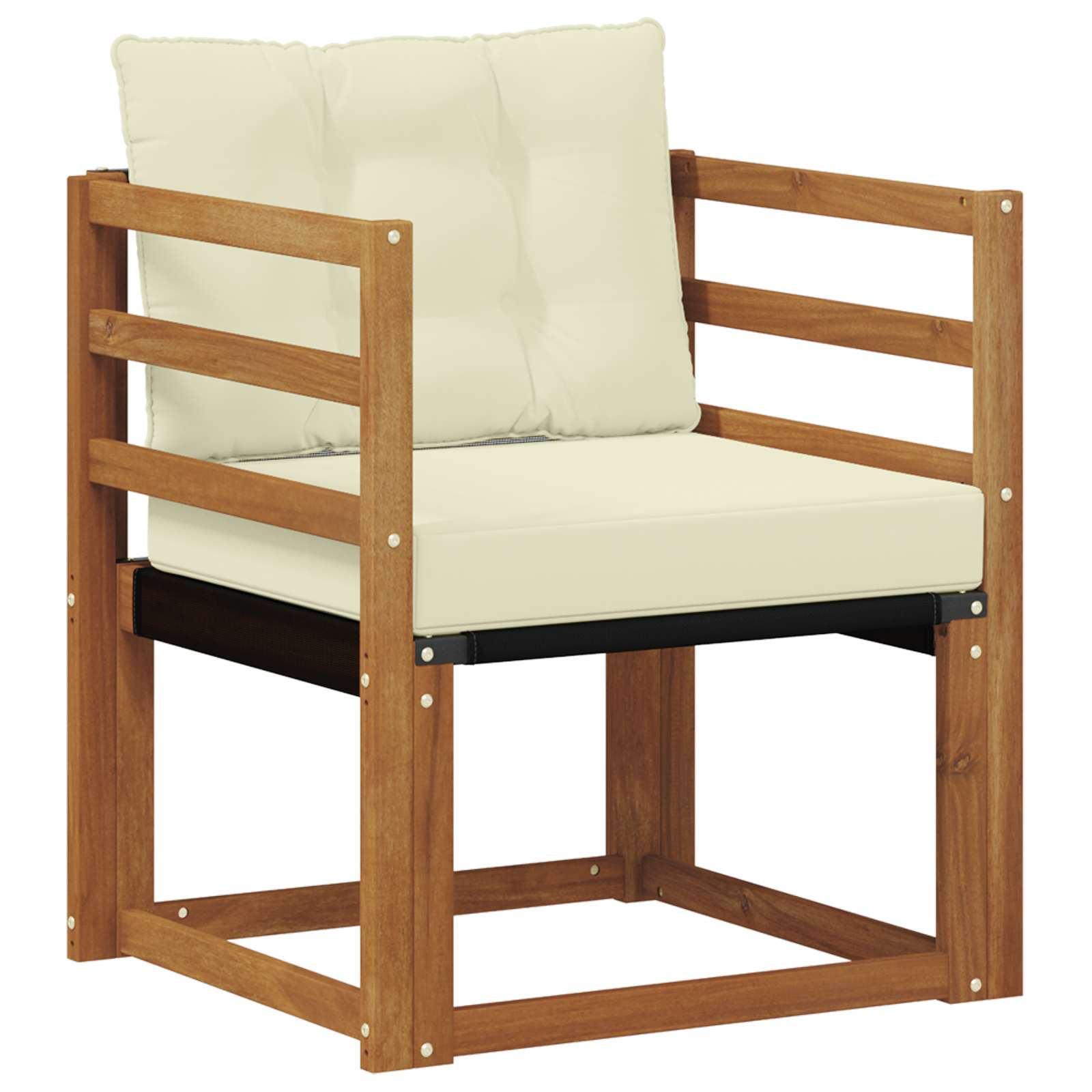 Udendørs Sofa Massivt Akacietræ - Billede 2