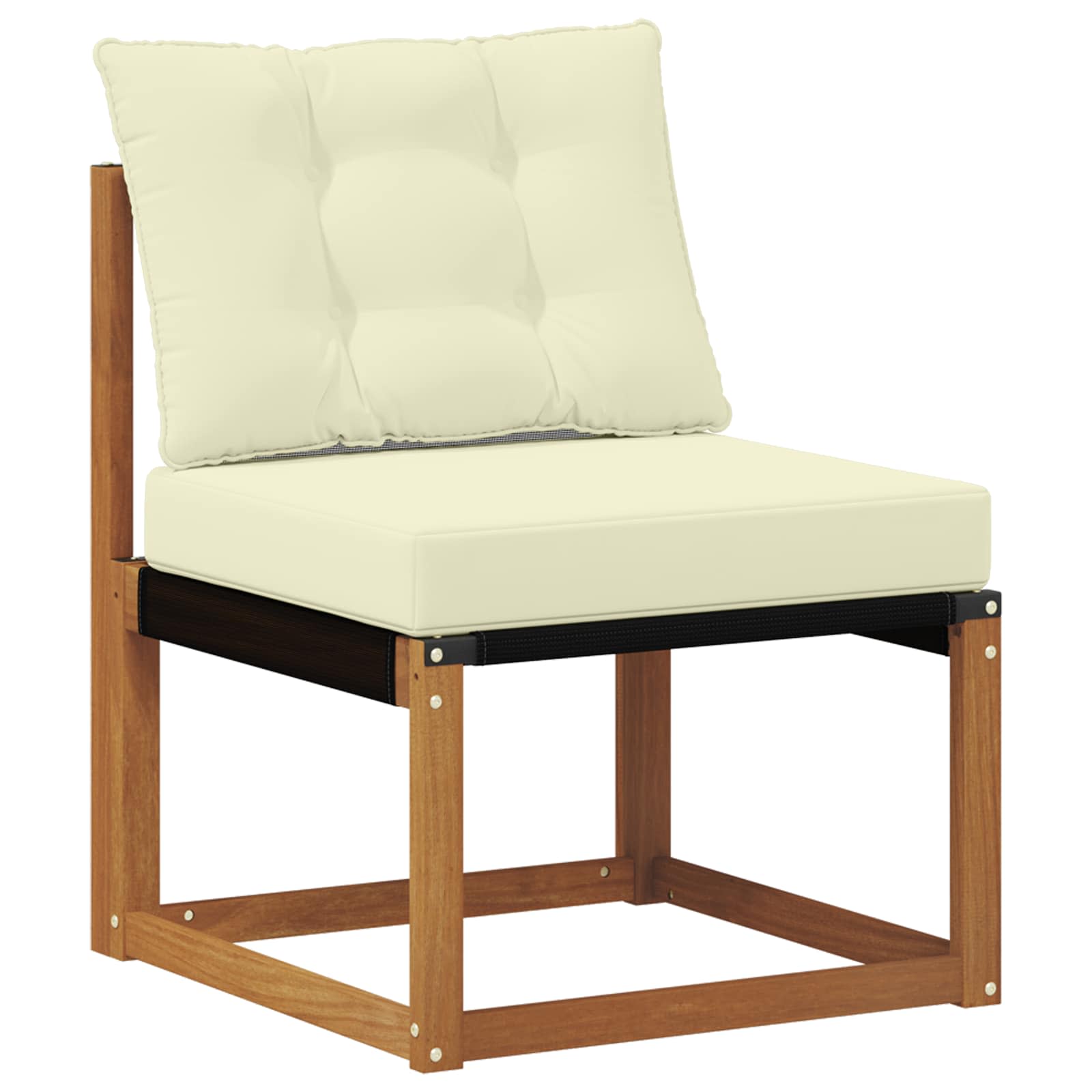 Udendørs Sofa Massivt Akacietræ - Billede 3