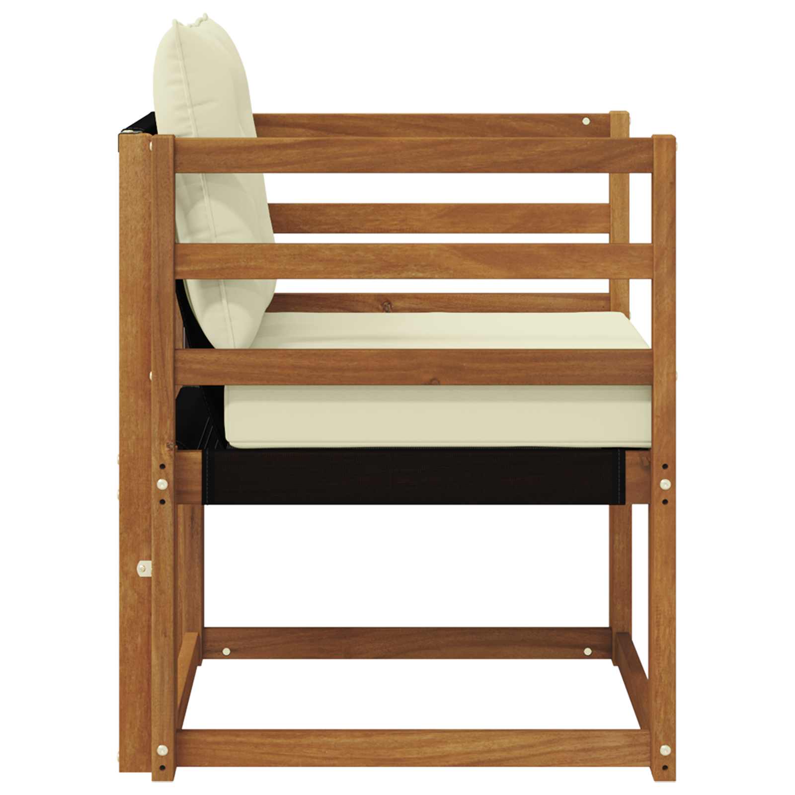 Udendørs Sofa Massivt Akacietræ - Billede 6