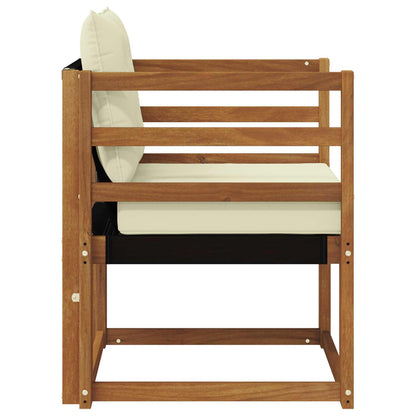 Udendørs Sofa Massivt Akacietræ - Billede 6