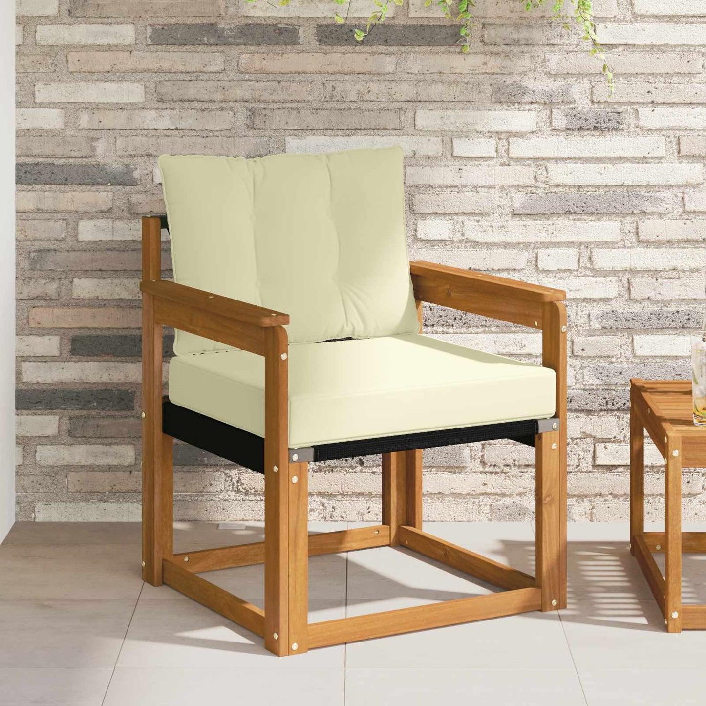 Udendørs Sofa Massivt Akacietræ - Variant 3436290