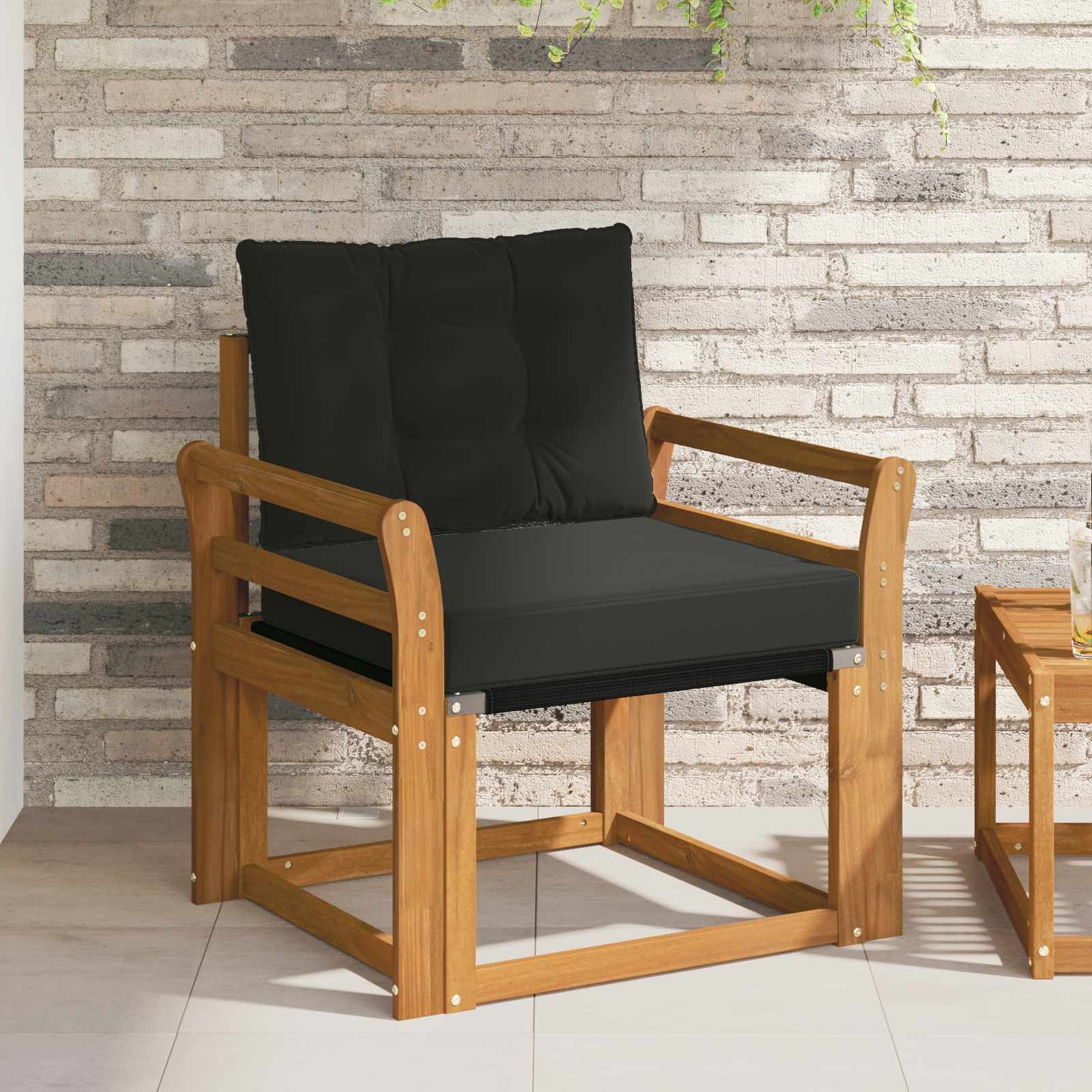 Udendørs Sofa Massivt Akacietræ - Variant 3436300