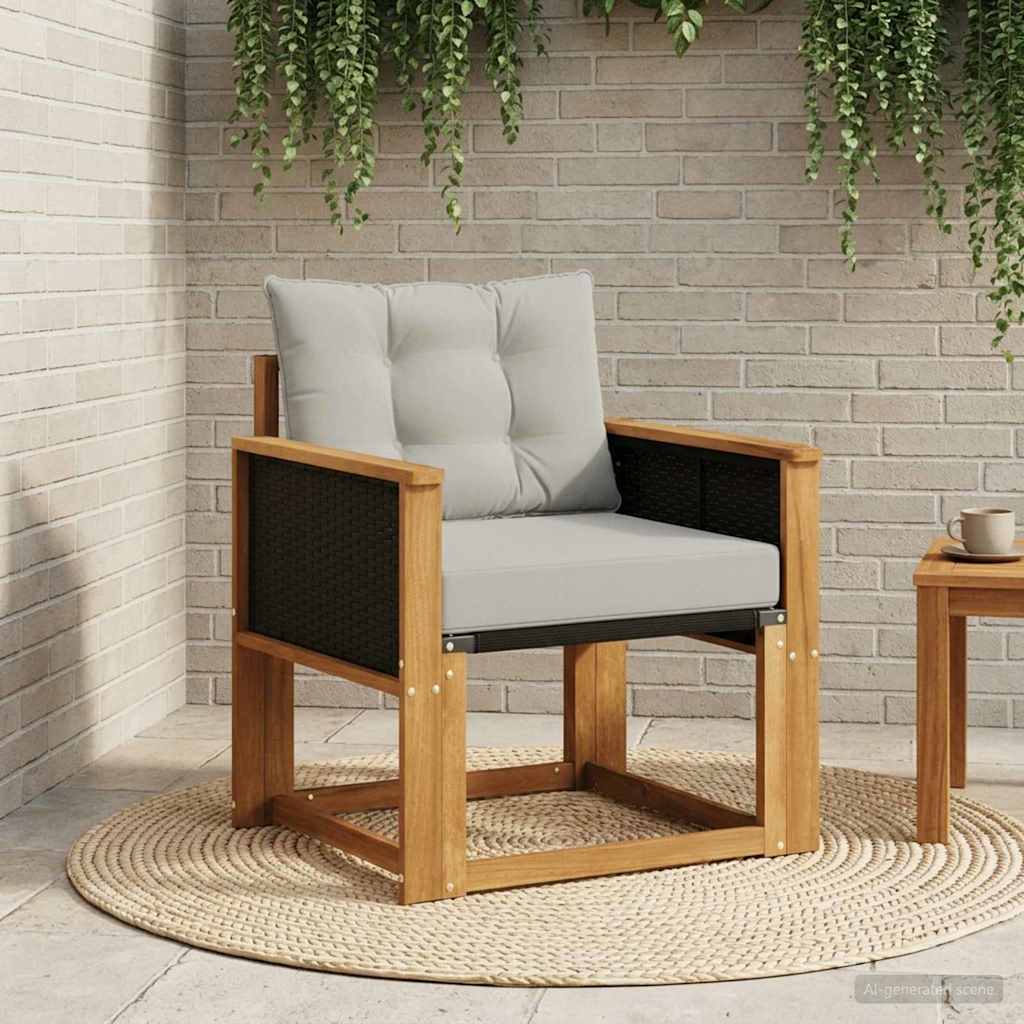 Udendørs Sofa Massivt Akacietræ - Variant 3438859
