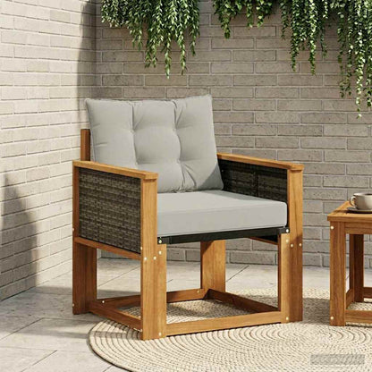 Udendørs Sofa Massivt Akacietræ - Variant 3438867